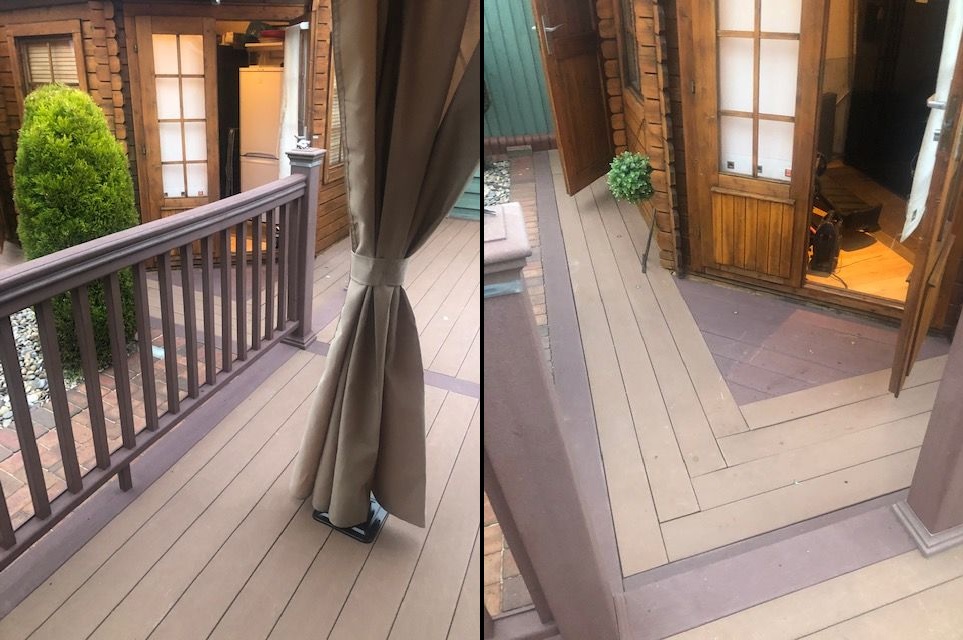 Composite decking after 10 years