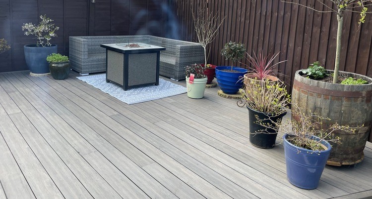 expensive composite decking