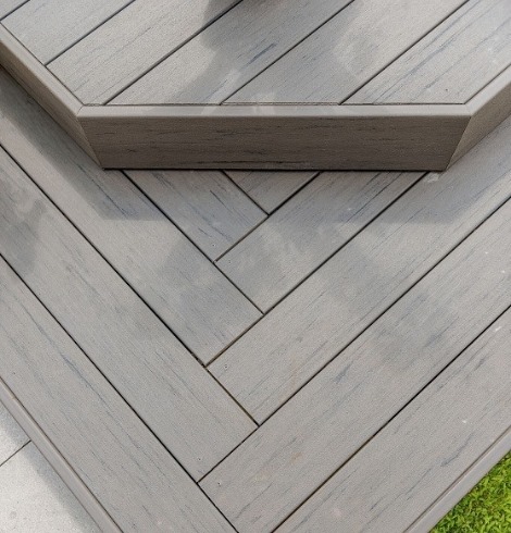 composite decking step 