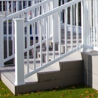 composite decking stairs