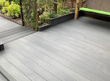 Grey Reversible Decking Boards