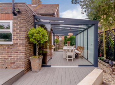 Photo Gallery: Grey Composite Decking 3