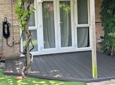 EvoDek Decking in Espresso