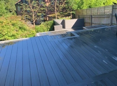 EvoDek Decking in Grey