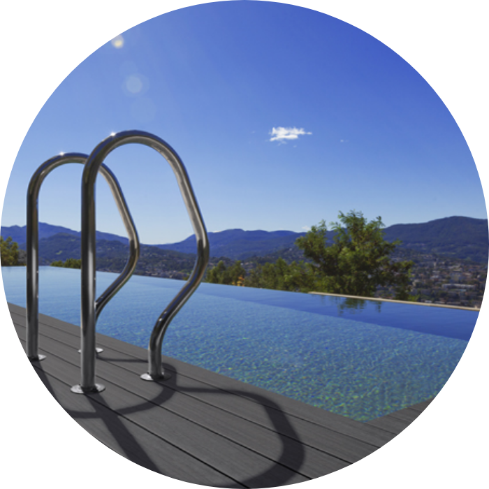 Poolside Decking Composite 