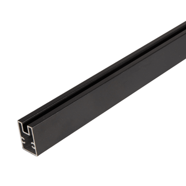 Black Aluminium Top Rail