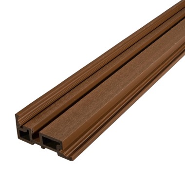 Linear Slatted Teak Inside Corner Trim