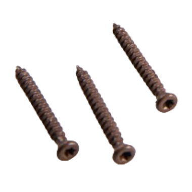 Walnut Composite Cladding Fixing Screws | Pack of 100