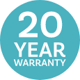 20 Year Warranty