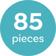 85-pieces