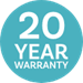 20 Year Warranty