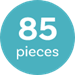 85-pieces