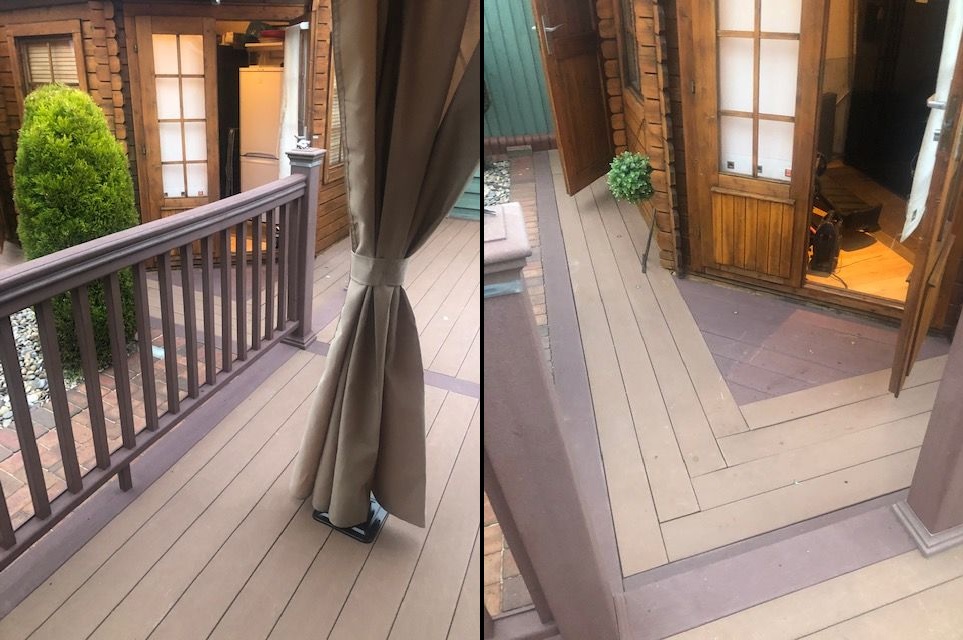 Composite decking after 10 years
